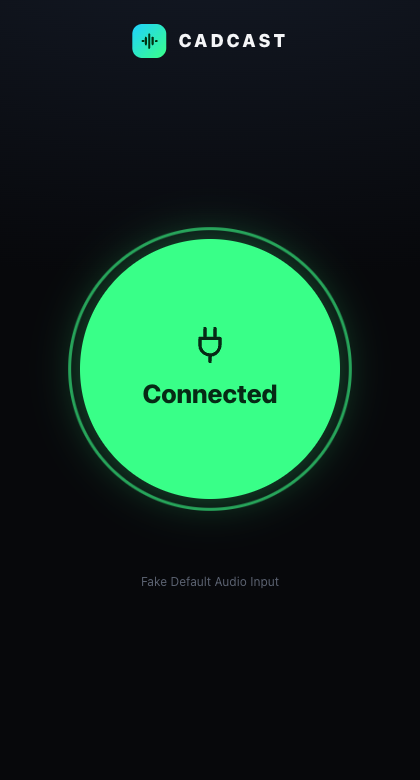 Student plug-in page showing a single Connected button